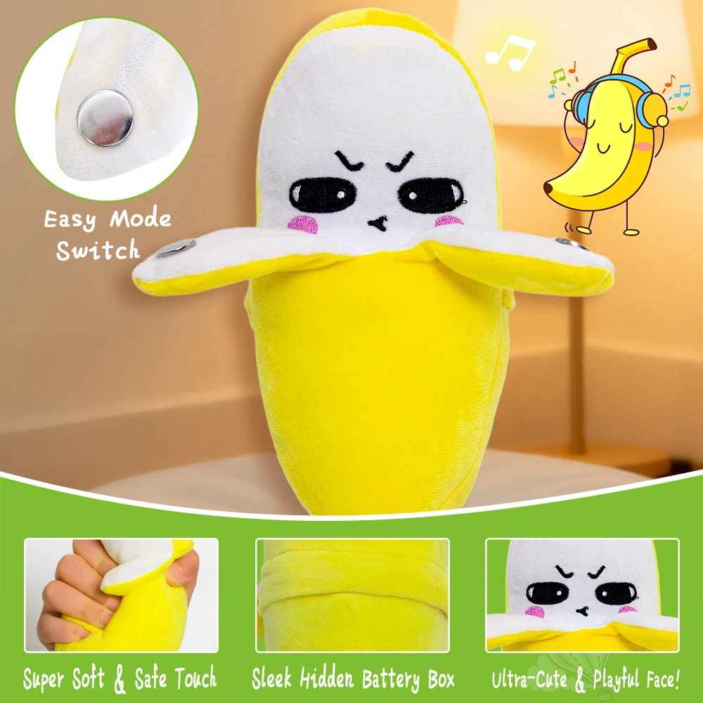 Jouet métronome à détection de fruits, jouets métronome à détection de fruits pour enfants, jouet métronome à détection de fruits chantant, jouet en peluche, 15 chansons