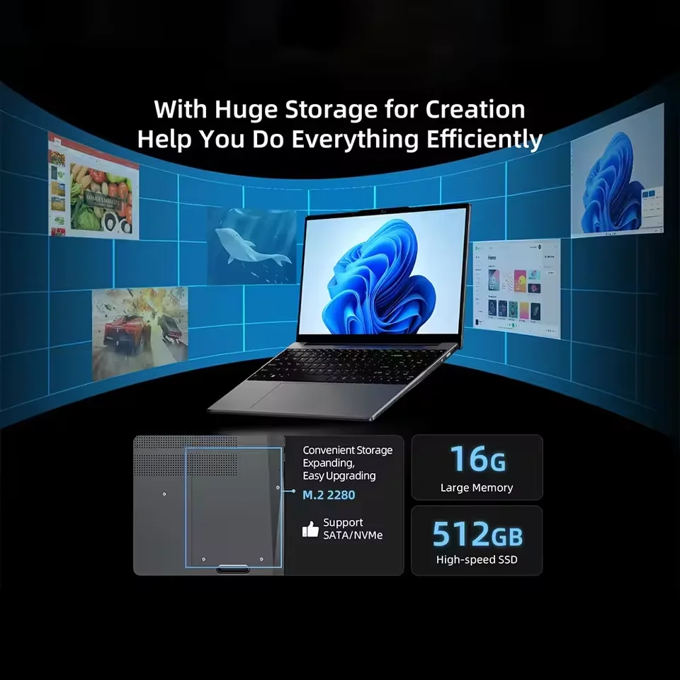 BMAX X15 Pro 15.6 inches 16 GB RAM 512 GB SSD Intel 12th