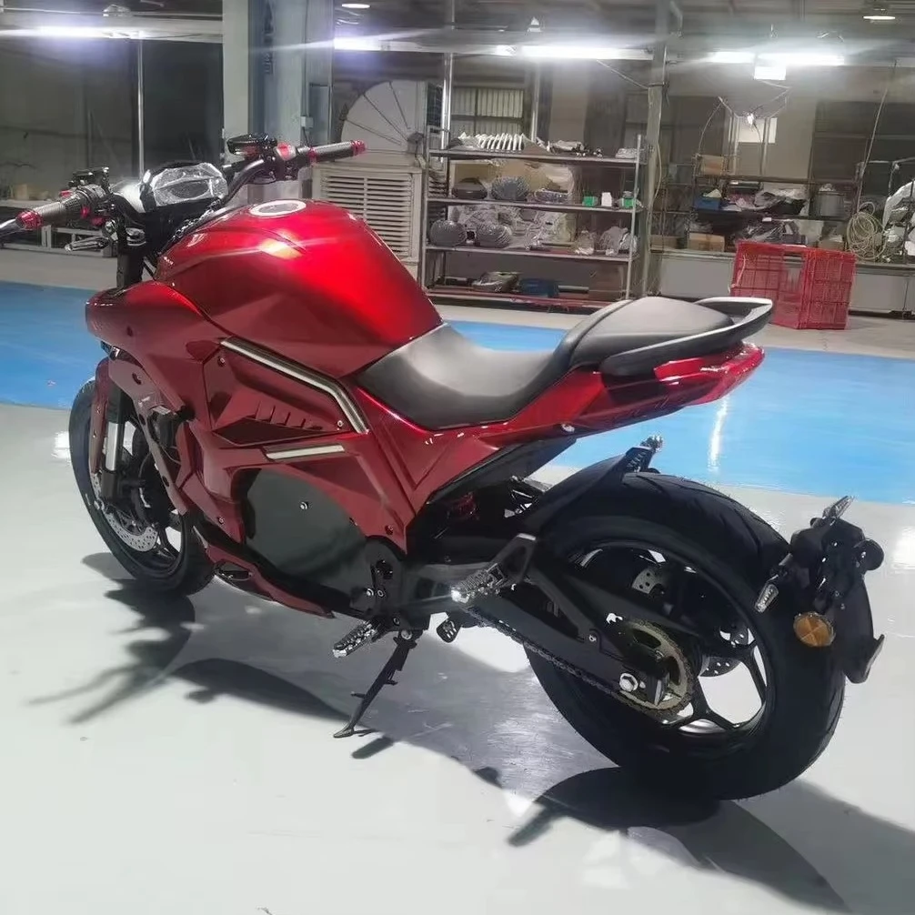 Stlf 2026 Wuxi Factory Chain Motor Ducati Diavel Cheap Electric Motorcycle For AdultsRussian Certificate Of Conformity
