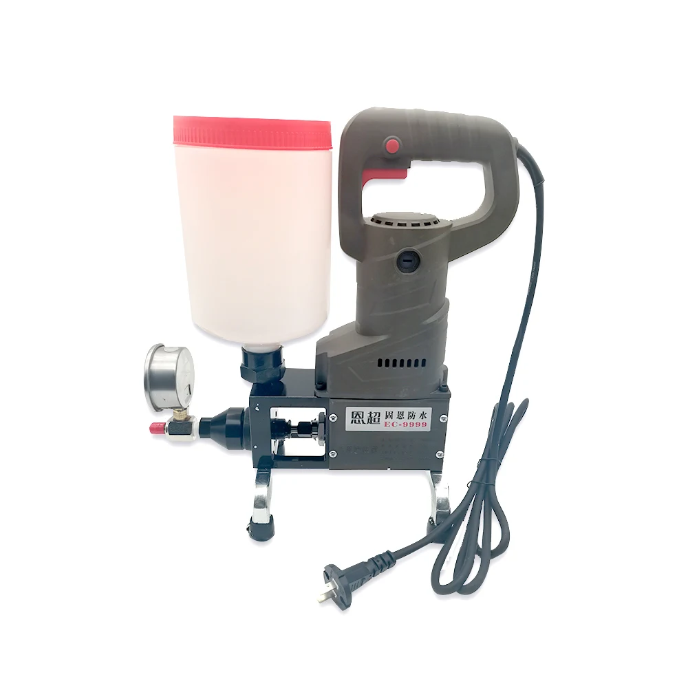 Pompa di iniezione epossidica schiuma epossidica/poliuretanica macchina per stuccatura tubo d'acciaio riparazione cemento crepa 999 alta qualità 810/910/1300W