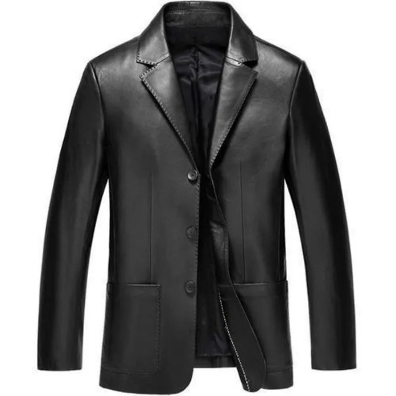 Braune Jacke für Männer Kleider jacken Business Mäntel Leder Herren anzüge und Blazer Premium hochwertige Mode Herren bekleidung