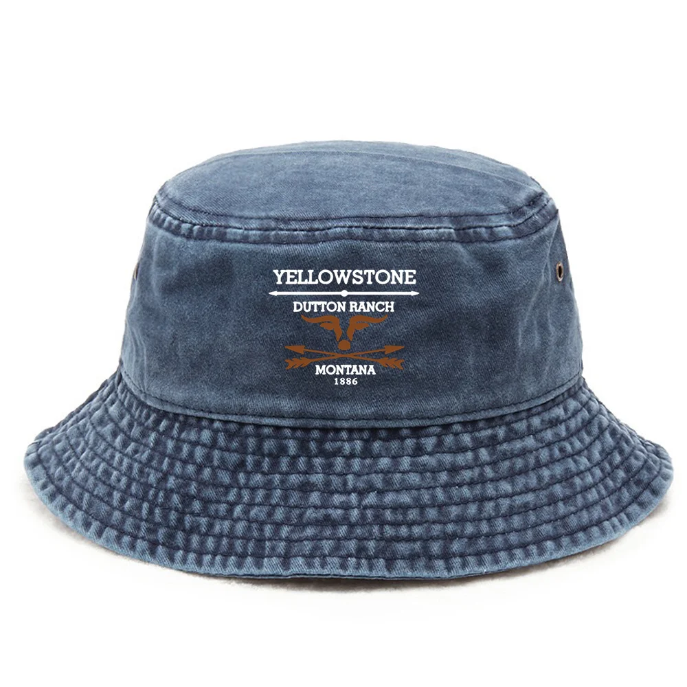 Klassischer Hut im Yellowstone-Stil, Fischerhut für Herren, Strandhut für Damen. Diese faltbaren Outdoor-Fischerhüte sind perfekt für den Sport.