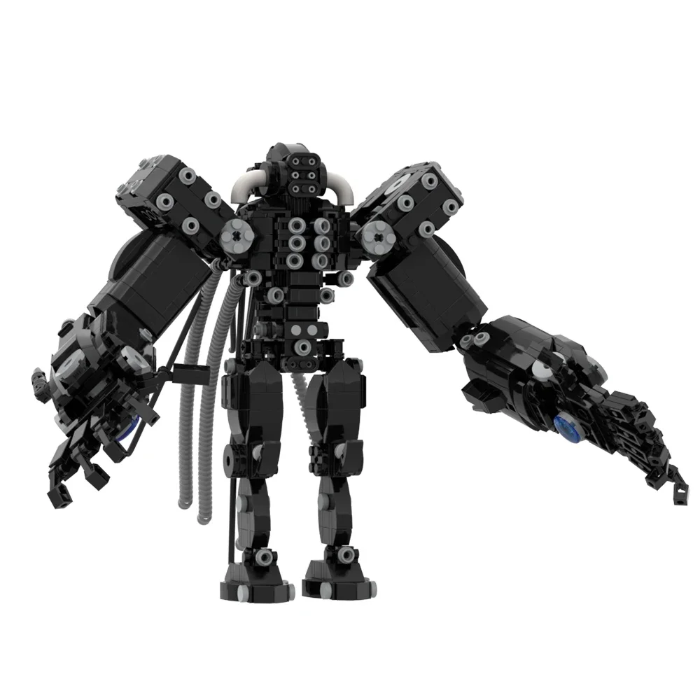 

MOC Game Gantzedss Meche Hards Mech Suit роботы фигурки машинные строительные блоки наборы игрушки diy Кирпичи для детей подарки на день рождения