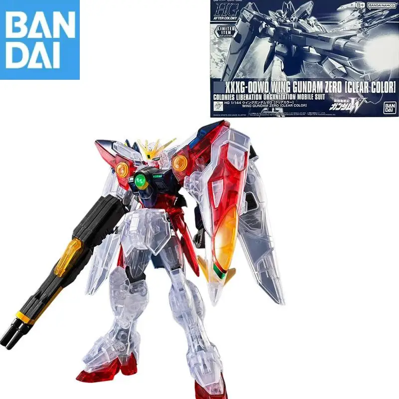 

Bandai Namco Banpresto Xxxg-Oowo Wing Gundam Zero Clear Color Colonies Liberation Organization Mobile Suit Assembly Toy Gift