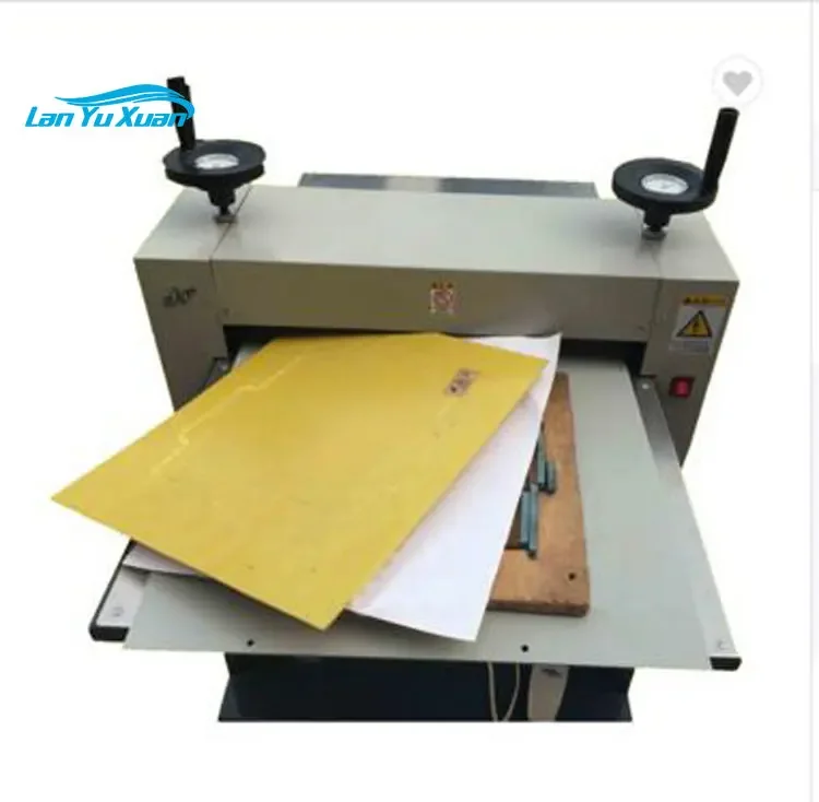 Industrial Semi Automatic Flat Bed Manual Paper Box Roll Creasing and Die Cutting Machine Roller Die-Cutting Press Machine