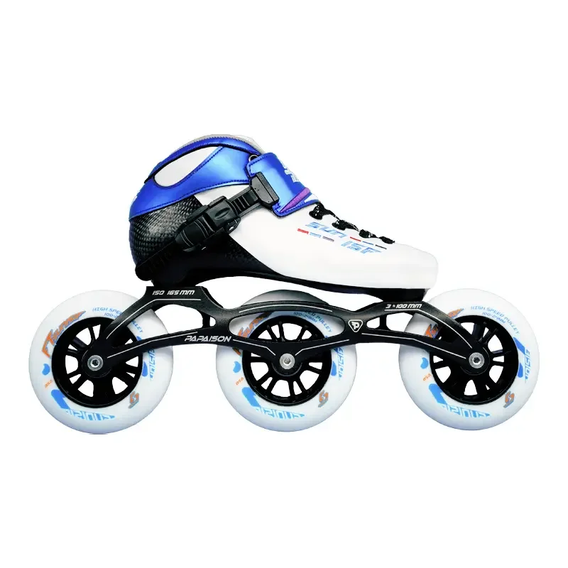 

New Sunisif Inline Speed Skating Sneakers with 90mm 100mm 110mm 85A Roller Wheels for children/Adults Outdoor Street Road RC