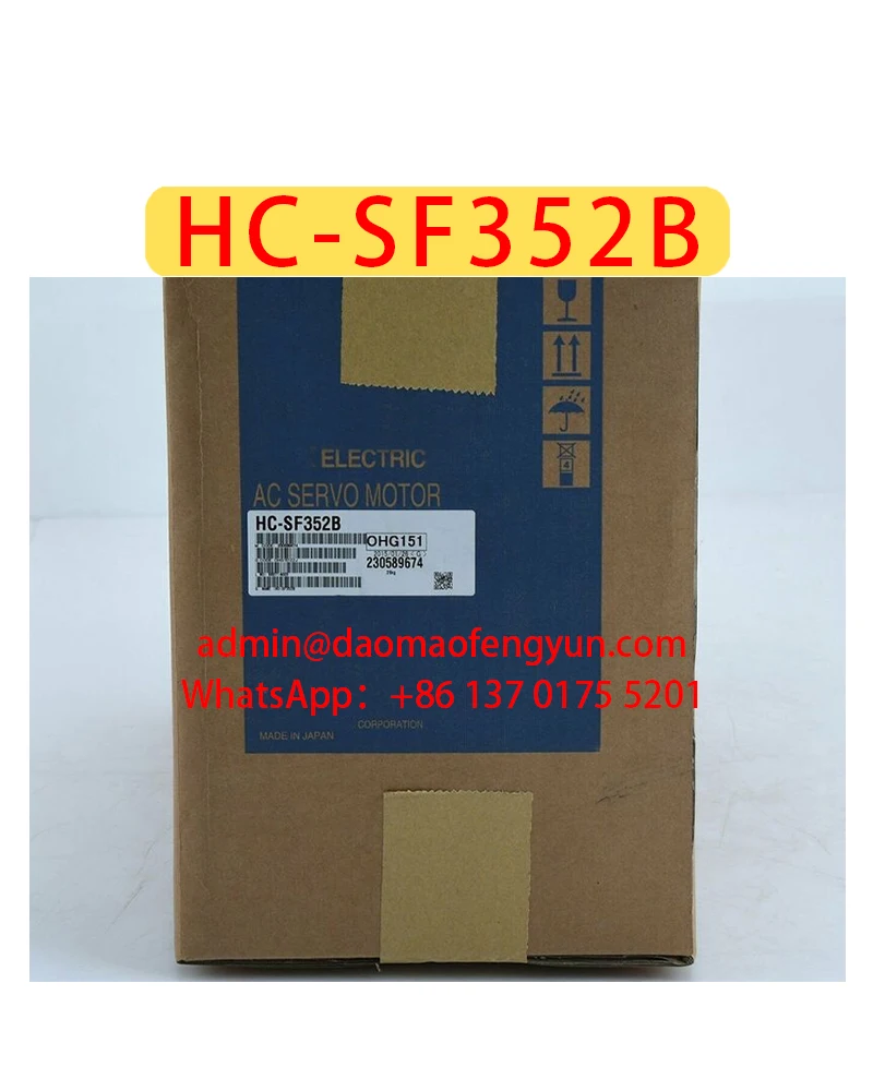 

HC-SF352B Brand New Servo Motor Original Genuine，HC SF352B，Fast shipping