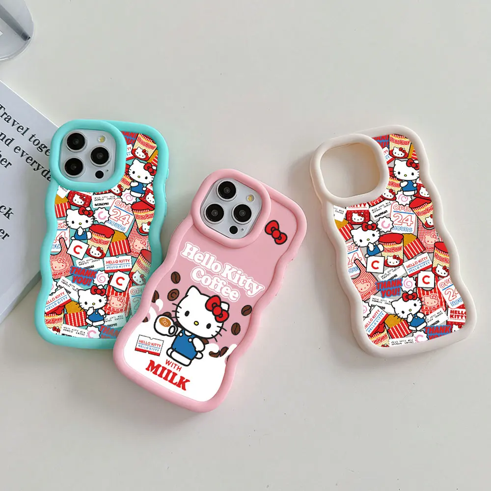 Schattige Cartoon Hellos Kittys Telefoonhoesje Voor Xiaomi Redmi A1 A2 8 8a 9c 9T 10c 12c 13c Poco X 3X5 Pro Plus 4G 5G Zachte Tpu Hoes