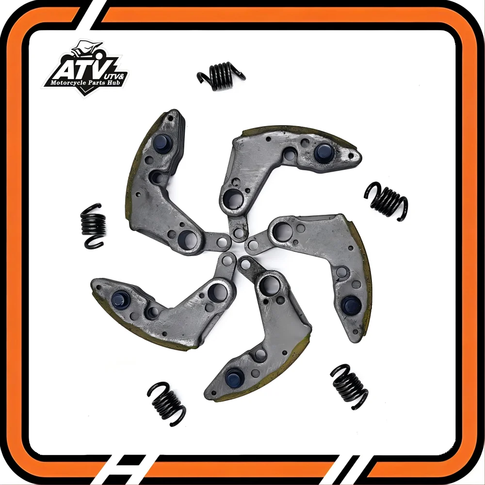 1Set High-quality Drive Clutch Pads With Spring For X5 X6 U6 CFMOTO CF500 500cc 600cc ATV UTV Go Kart Quad 0180-054200