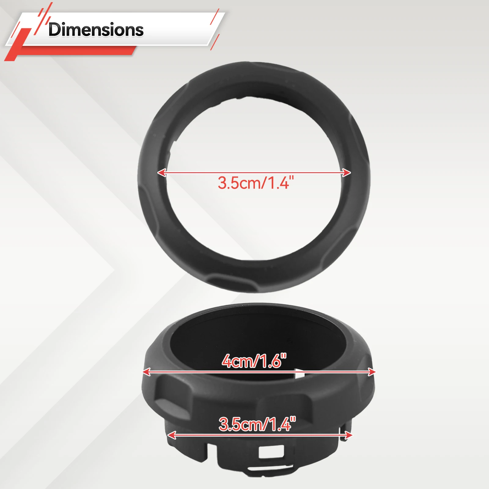 LR029591 Car Console Air Conditioning Control Knob Fit For Land Rover Range Rover Sport Discovery 4 AC Switch Trim Accessories