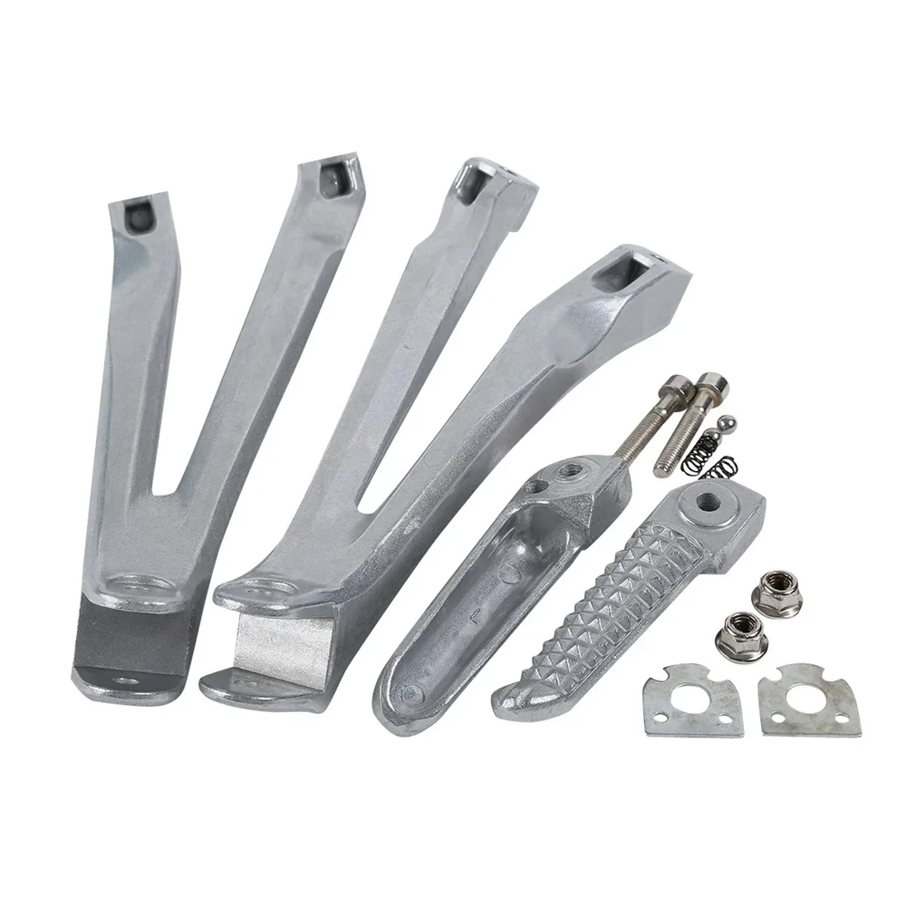 

Задняя подставка для ног мотоцикла, набор кронштейнов для подножек для Yamaha YZF R1 YZF-R1 2004 2005 2006 2007 2008