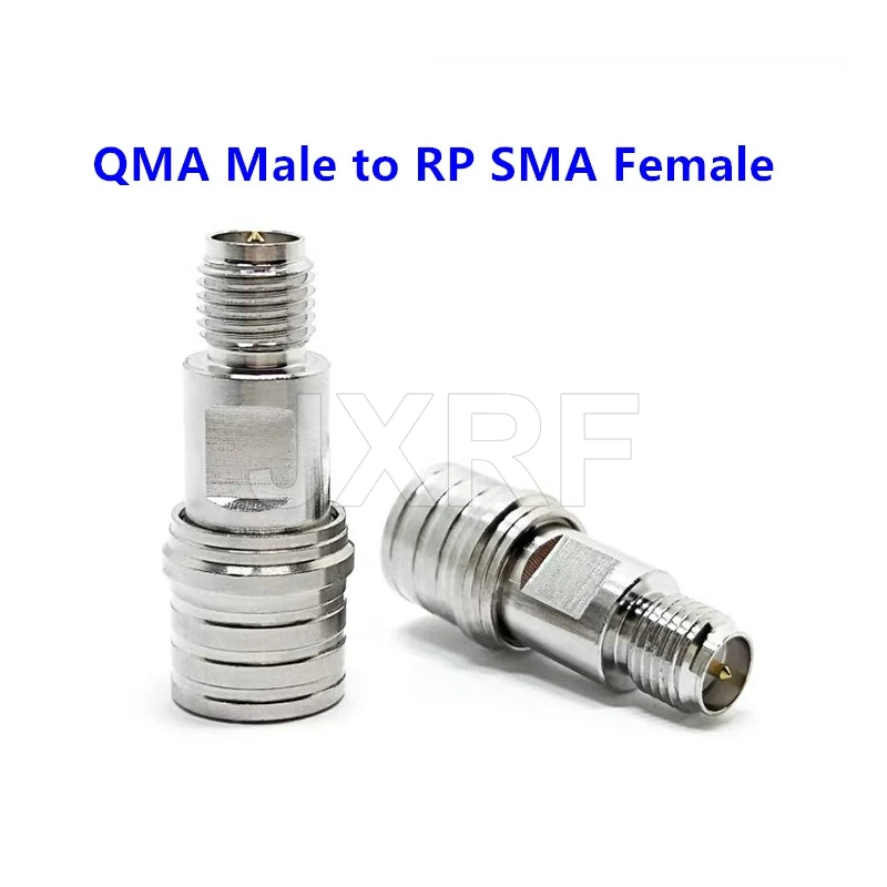 JX-Steckverbinder 1 Stück QMA Stecker auf QMA SMA Stecker Adapter Konvertierungsstecker für FPV-Drohne – Detail 8