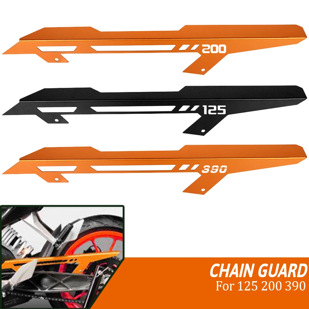 

Motorcycles Accessories 2024 For DUKE RC 125/200/250/390 Fairing Chain Guard Protection Cover 2013~2023 2022 2021 2020 2019 2018