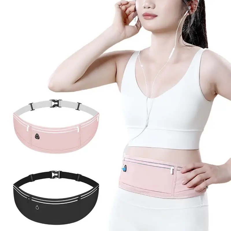 Outdoor Running Waist Bag Men Women Fanny Pack Running Belt Multi-function Sports Cell Phone Waist Belt Bag Gym Fitness Marathon