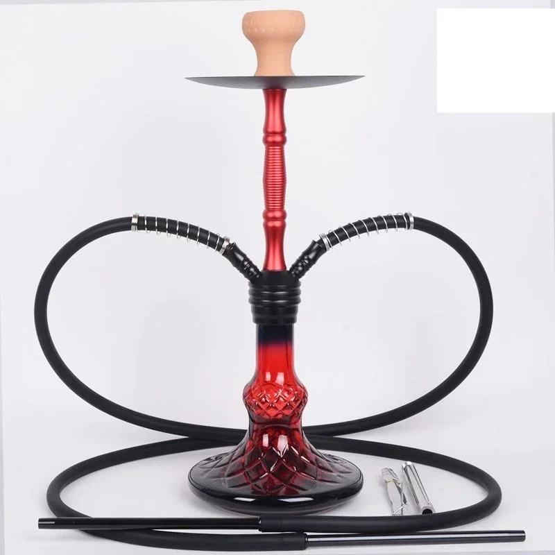 Four pipes of large smoke aluminum alloy, hookah, bar, KTV hookah, full set