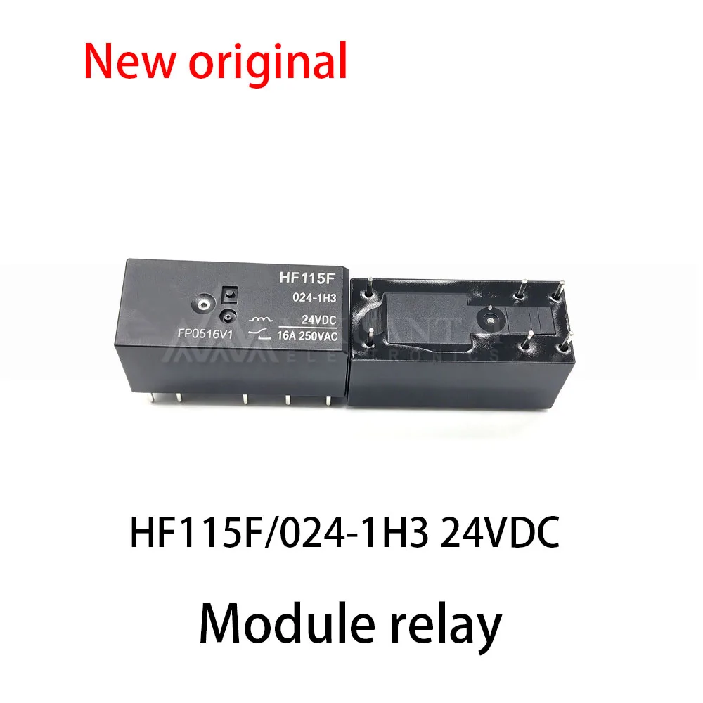 5pcs~10Pcs New HF115F/024-1H3 24VDC Relay 6-pin 16A 24V