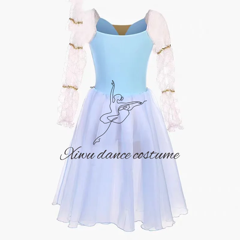 Tutú profesional de hada lila para adultos y niños, falda de tutú de rendimiento de Pachita, La Bella Durmiente