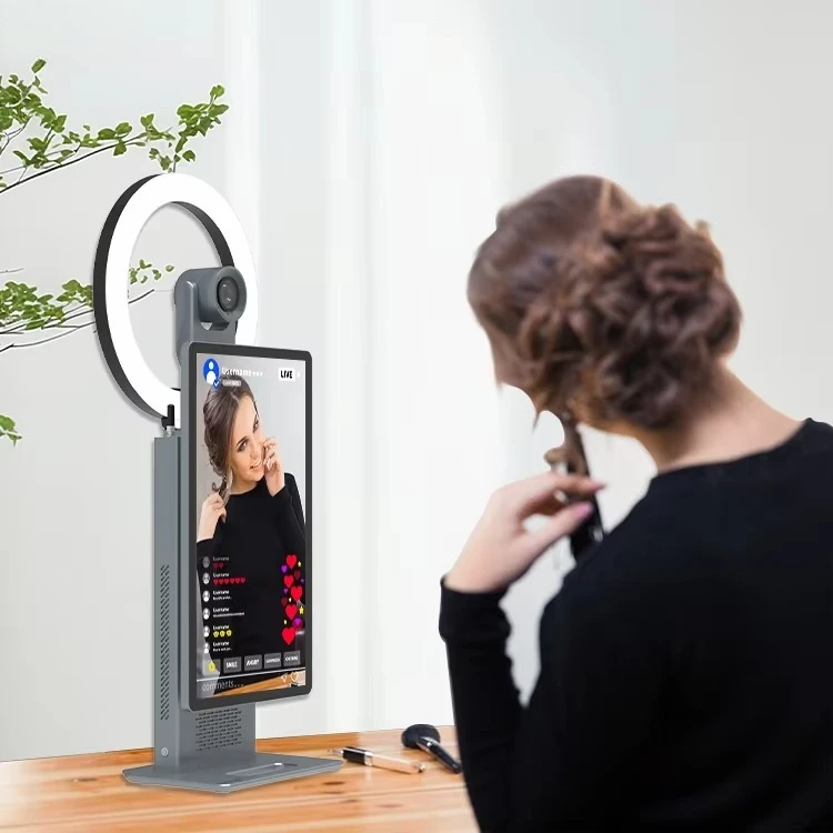 

New Arrival Multi Cam System Livestream Android 12 Live Stream 15.6 Inch Livestream Equipment