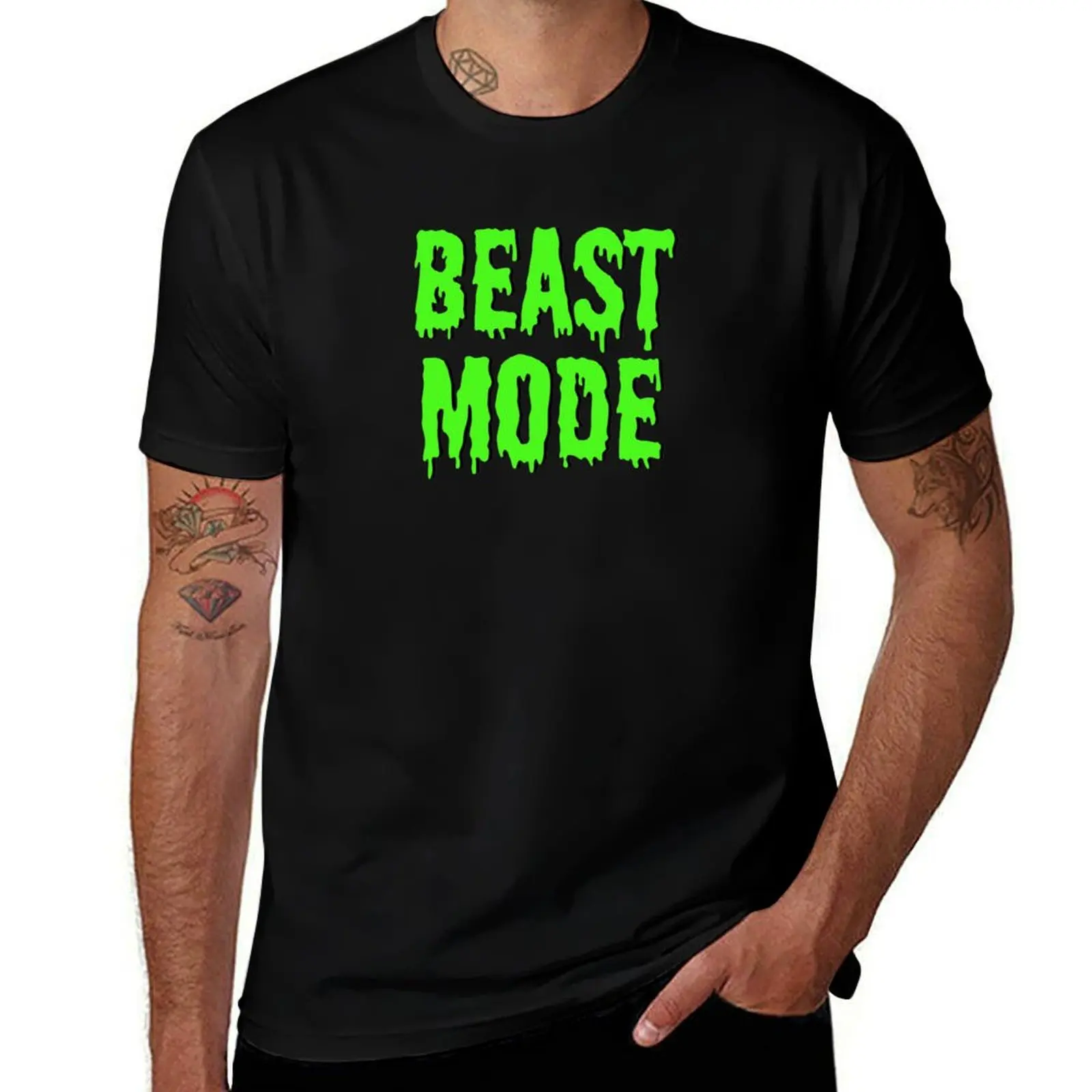 Beast Mode T-Shirt funny gifts cute tops summer clothes sweat shirts, men