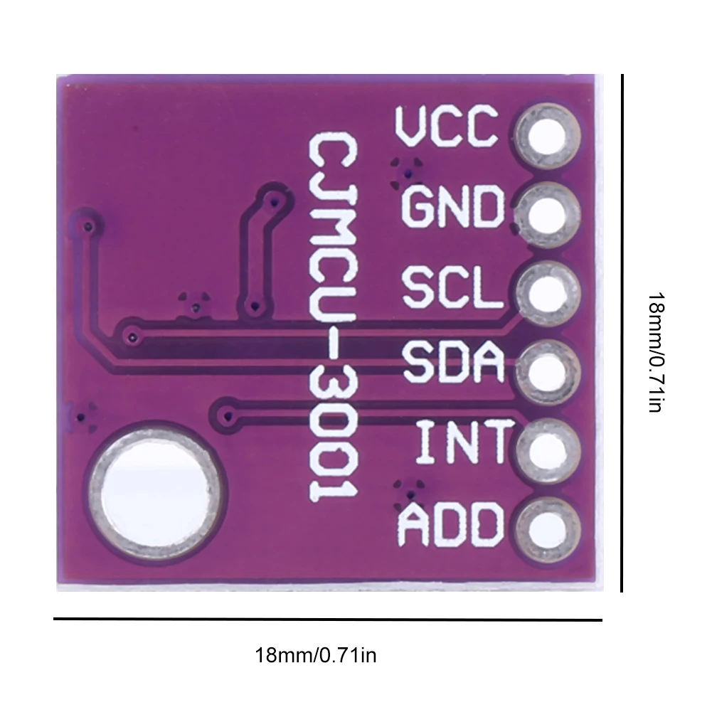Módulo sensor de luz ambiente opt3001, interface i2c iic, resposta ocular humana, intensidade de luz, medidor de iluminação de chip único