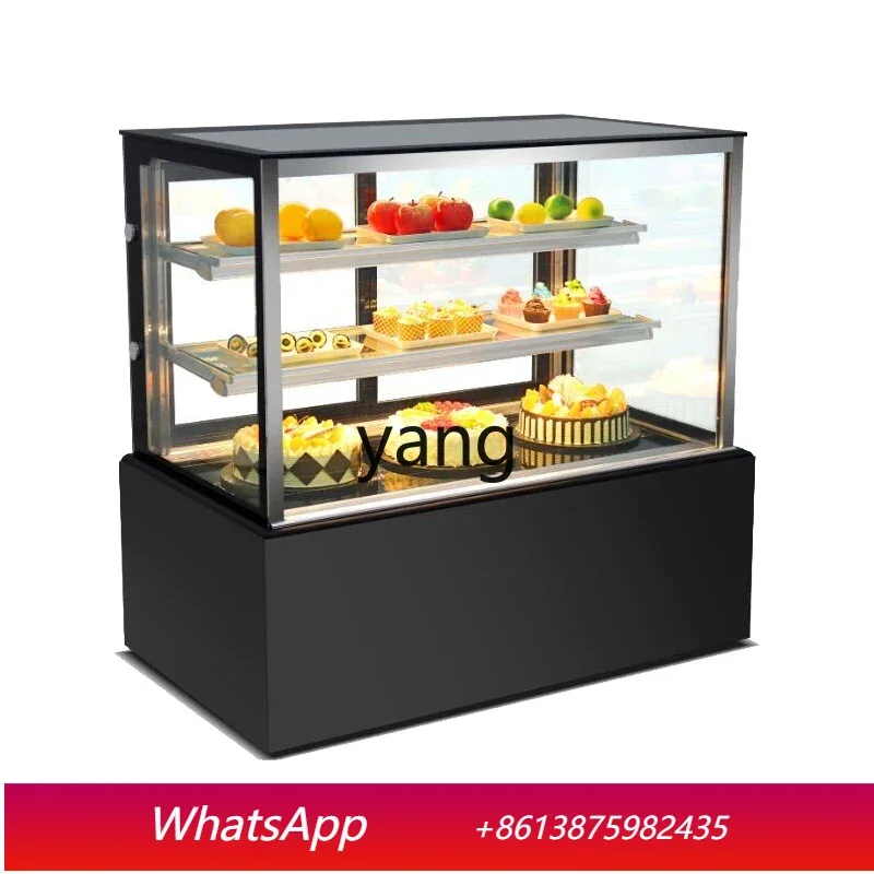 CX  cake refrigerated display cabinet mousse fruit deli fresh-keeping cabinet right angle air-cooled commercial dessert
