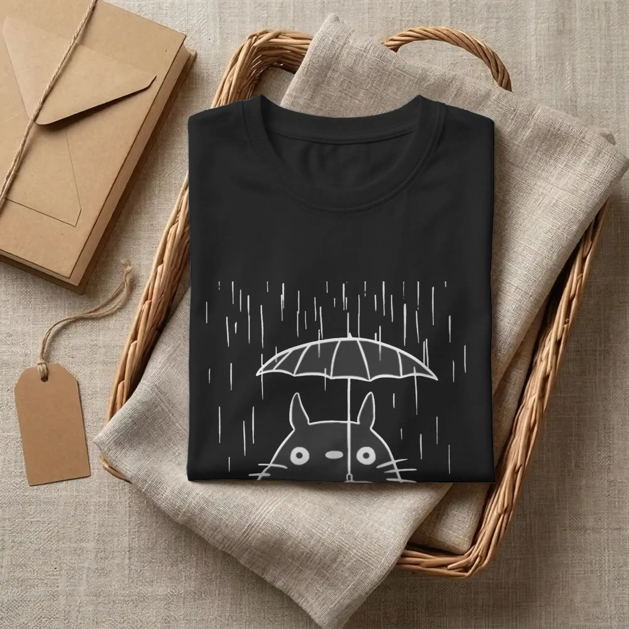 Neuartiges Hayaos Miyazakis Old-School-T-Shirt für Männer und Frauen, 100 % Baumwolle, kurzärmelig, Rundhalsausschnitt, Sommerkleidung – Detail 1