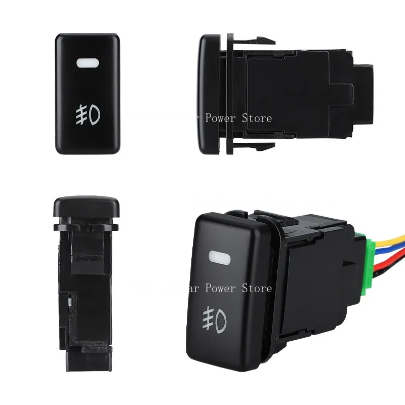 مفتاح ضوء الضباب للسيارة مناسب لأزرار تويوتا هوندا نيسان رينو ميتسوبيشي ايسوزو هيونداي #1