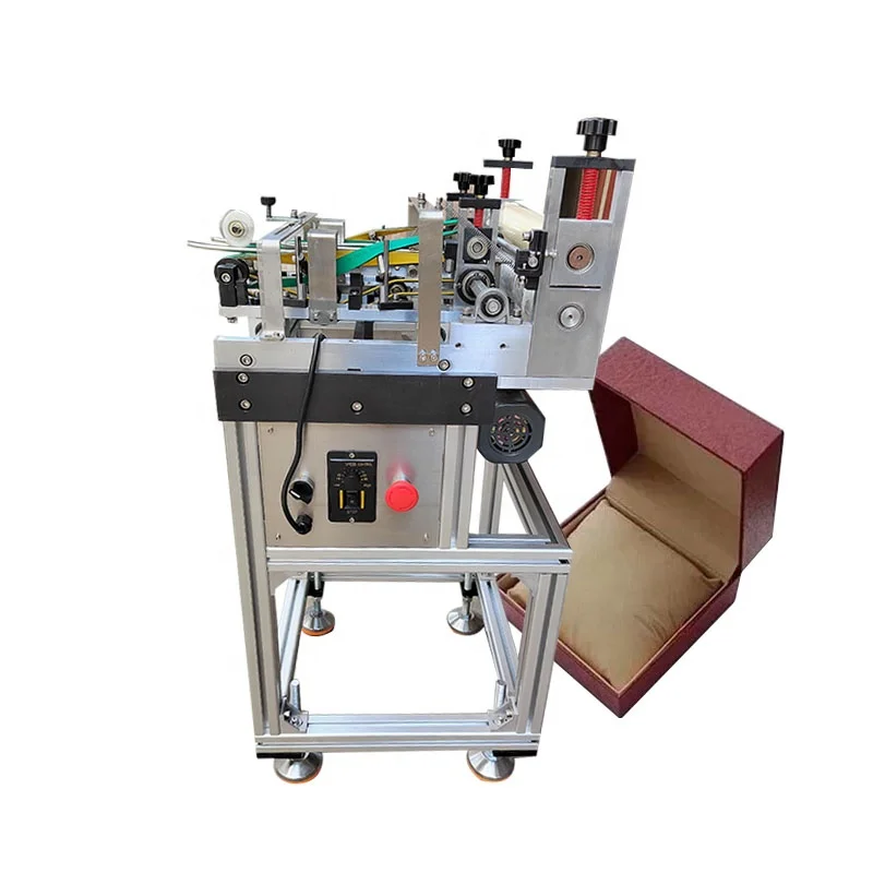 Wholesale 3-Sided Gift Box Cardboard Edging Banding Machine Automatic Hard Cover Book Making Machine