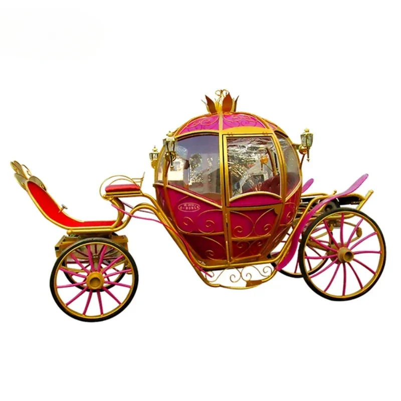 Princess Pumpkin Wedding Carriage Royal Horse Trailer For Sale