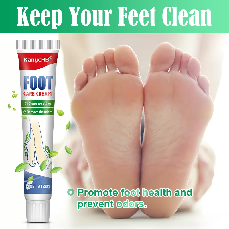 Deodorant Ointment for Foot Athlete\'s Foot Ointment Feet Odor Care Cream Foot Fungal Treatment Clean-smelling Remove The Odors