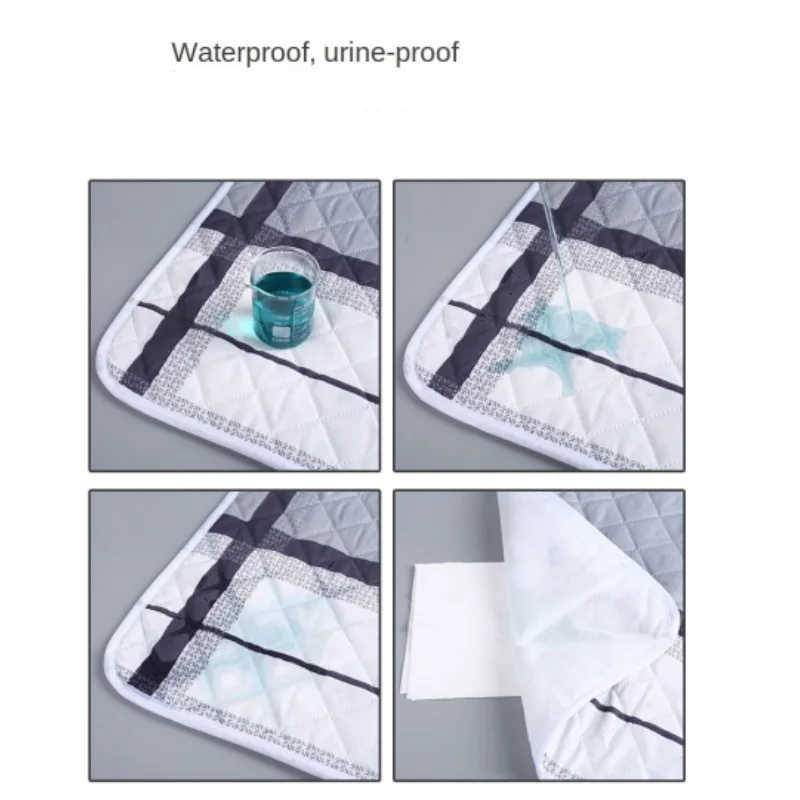 Waterproof Washable Mattress Urine Mat Elder Incontinence Pad Bed Protector Adult Diaper Nappy Beding Sheet Cloth Breathable