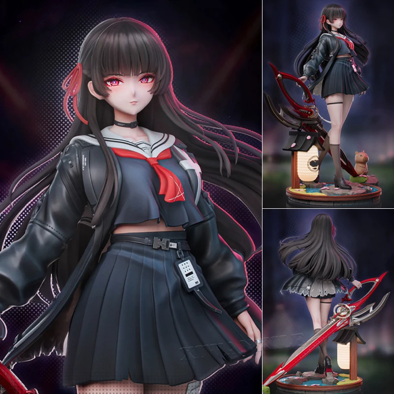 26cm Wuthering Waves Kuchiba Chisa Anime-Figur Iuno/Cartethyia Actionfigur Katia/Changli/Jinhsi Figurine Modell Puppe Spielzeug Geschenk