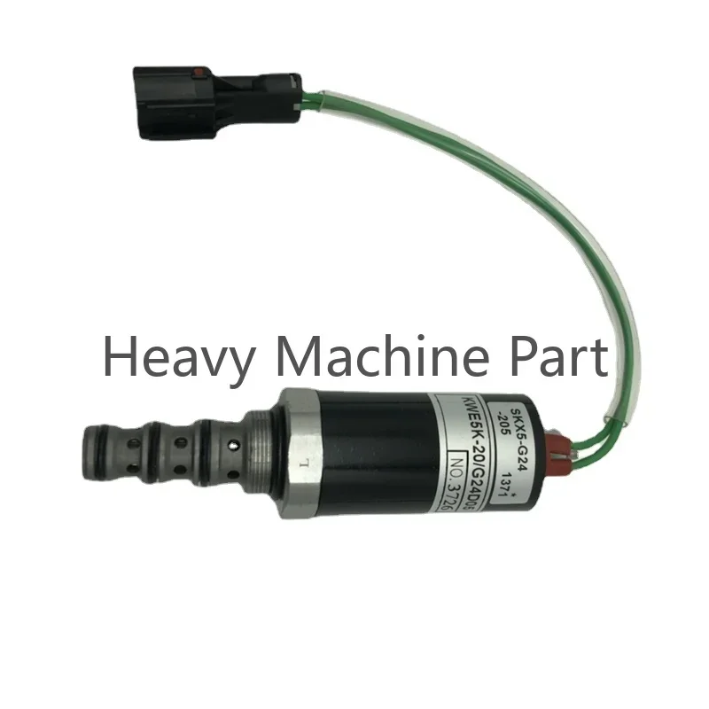 

Excavator Parts For Kato HD820 HD1023 HD1430-3 Hydraulic Pump Rotary Solenoid Valve KWE5K-20/G24Y05 SKX5-G24-205