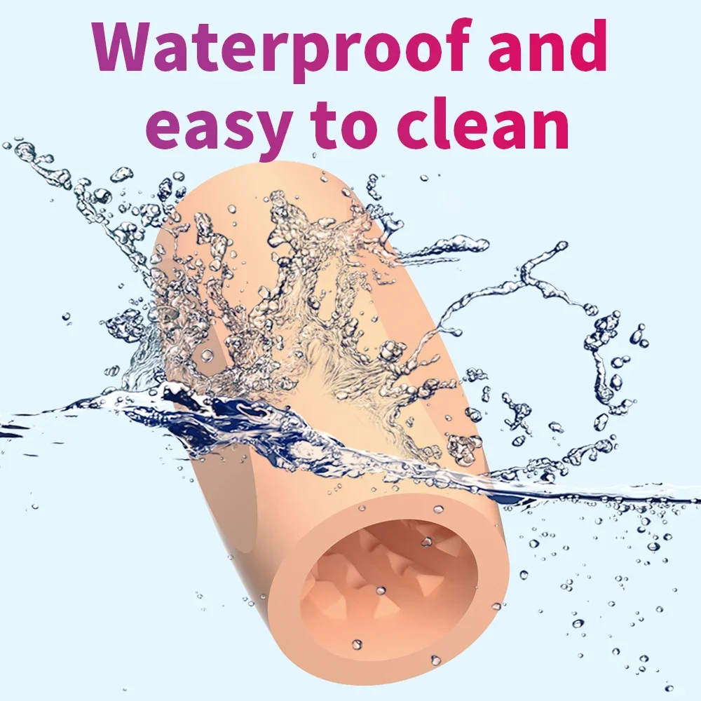 كأس الاستمناء لعبة الجنس للرجال لينة TPE الديك التدريب الجنس متجر الذكور حشفة المدرب القضيب كم تأخير ممارسة منتجات الكبار