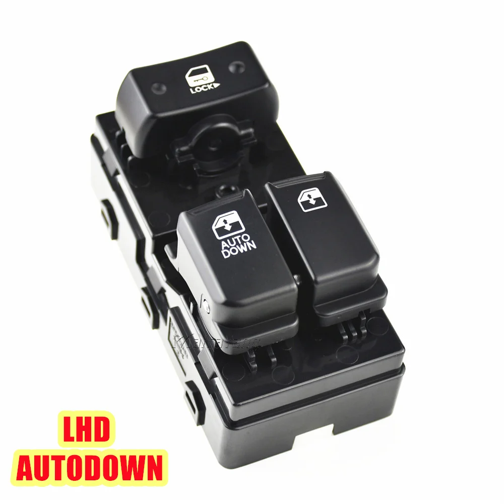 OEM Left Power Window Switch For Hyundai IMax, I800, H1 Starex & ILoad (2008-2016)