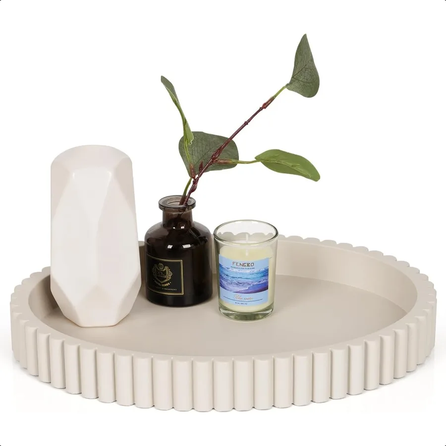 

Oval Tray for Coffee Table Decor 13 Concrete Coffee Table Tray Table Centerpieces Decorative Trays for Home Decor Modern Decora