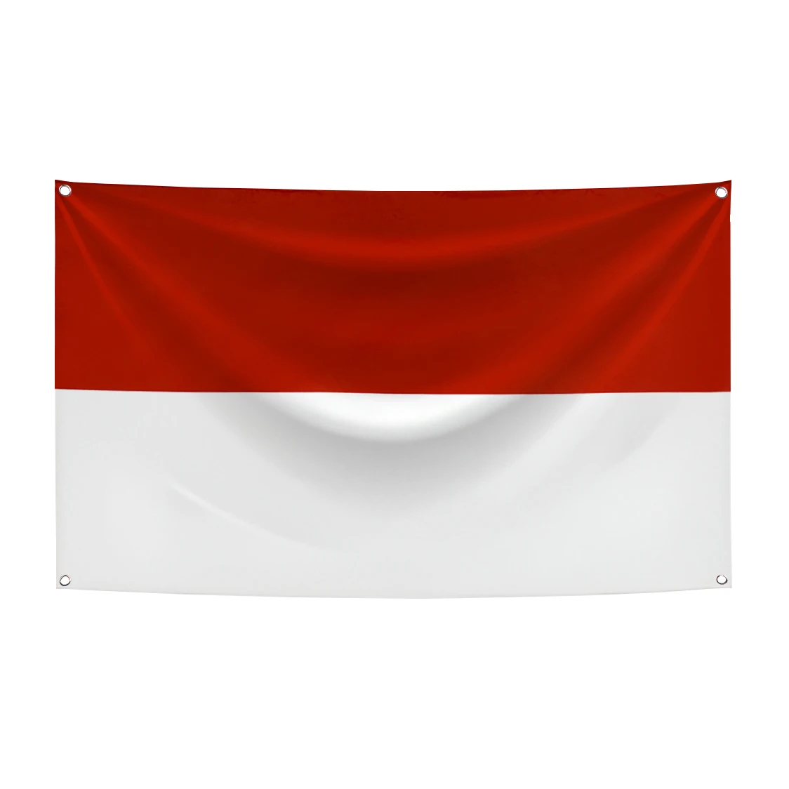 Bandera de Indonesia poliéster impresa – Nacional para exterior e interior