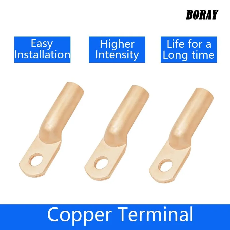 DTG-120/150/185/240/300/400Professional Grade DTG Pickling Copper Terminal Power Cable Tube Lug Connector