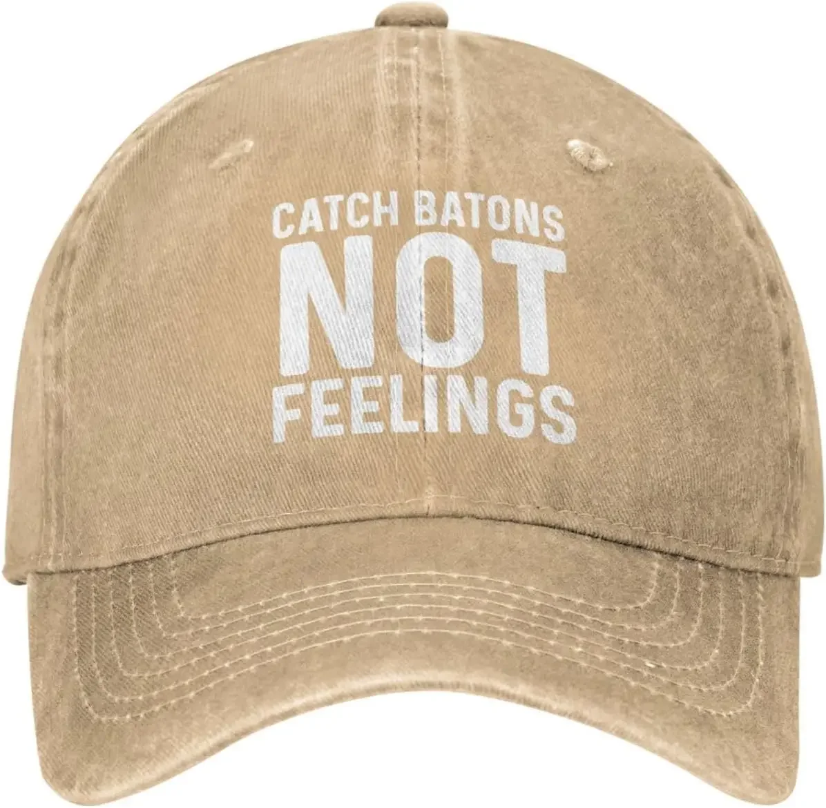 Catch Batons Not Feelings Hat Women Baseball Hat Adjustable Hat