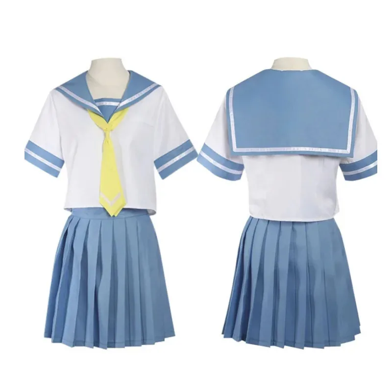 Higurashi เมื่อพวกเขาร้องไห้คอสเพลย์ Ryugu Rena เครื่องแต่งกายชุดนักเรียน Ailor กระโปรงฮาโลวีน Carnival Party ชุด