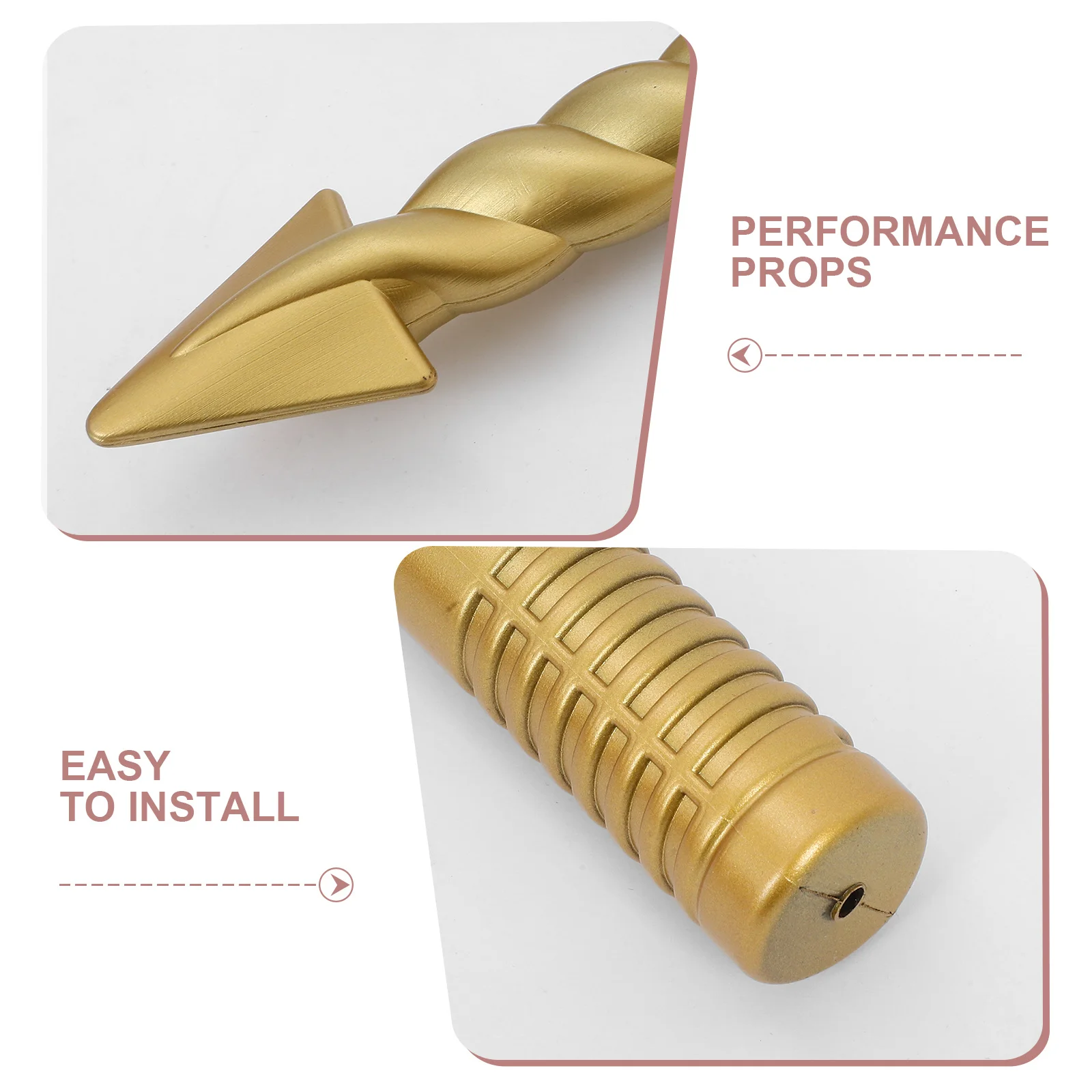 스타일 할로윈 악마 삼지창 가벼운 플라스틱 의상 파티 코스프레 무도회 무대 소품 성인용