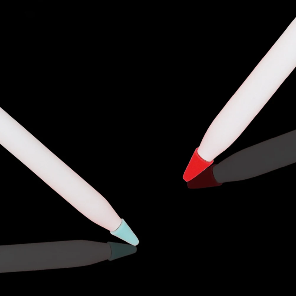 

10pcs Silicone Stylus Pen Protective Cover For Pencil Nib Tip Dust Resistant Anti Slip Noise Reduction Writing Drawing