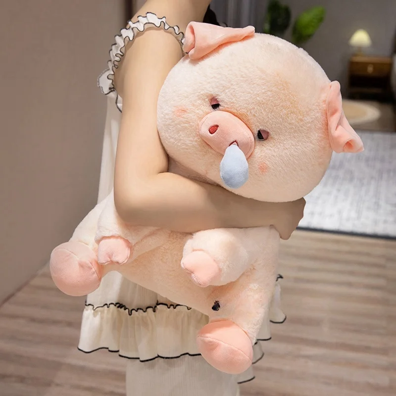 Cute Pig Plush Anime Toys Creative Cartoon Animal Pigs Stuffed Dolls Kawaii Room Decor Kids Xmas Birthday Gifts