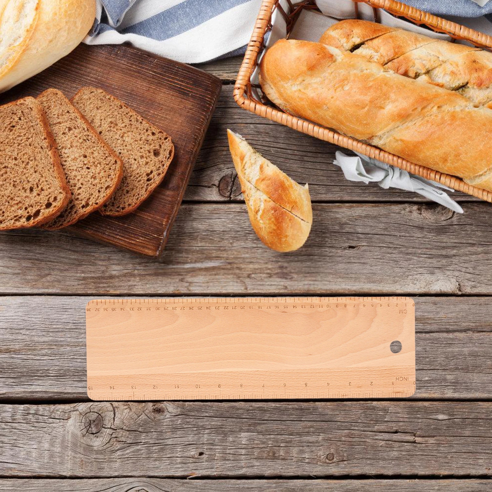 

1Pcs Durable Wooden Dough Transfer Peel Lightweight Dough Flipping Board For Baking Applications