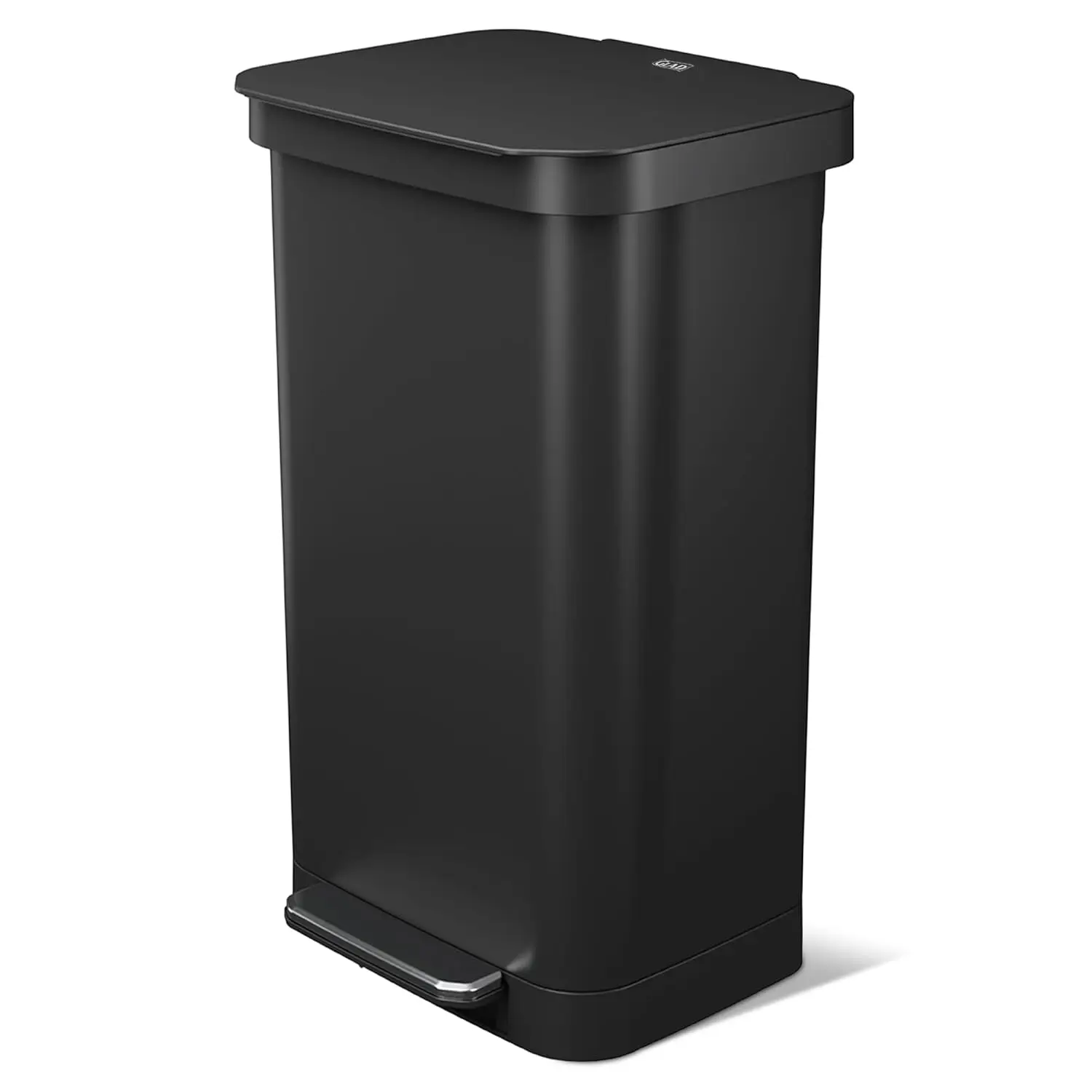

Stainless Steel Step Trash Can with Soft Close Lid & Foot Pedal Waste Bag Holder 20 Gallon Kitchen Office, Custom