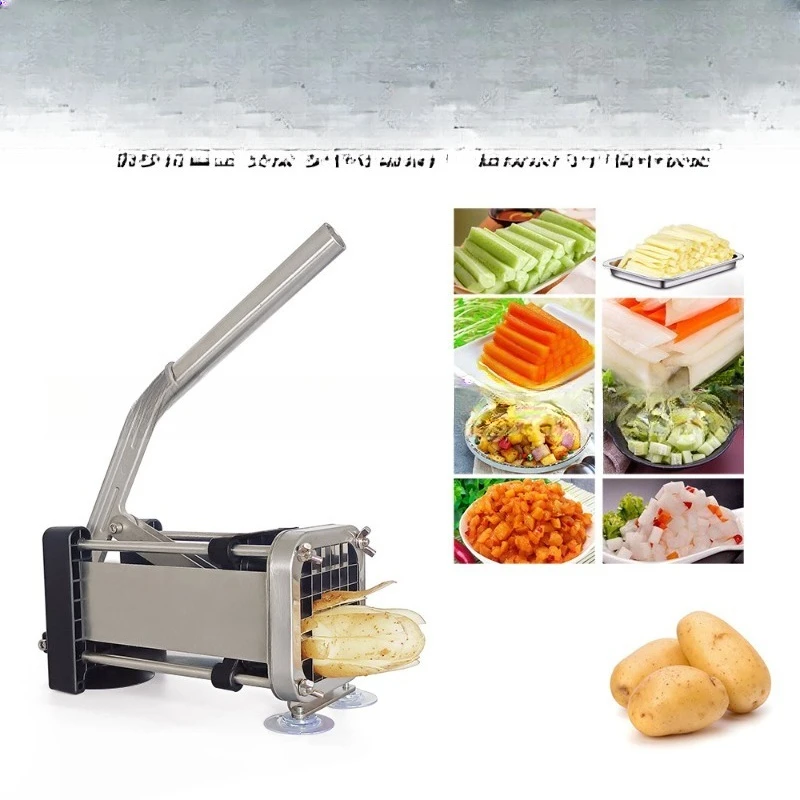 

Potato cutting machine, French fries shredding machine, slicing machine, fruit radish, slicing home restaurant shredding machine