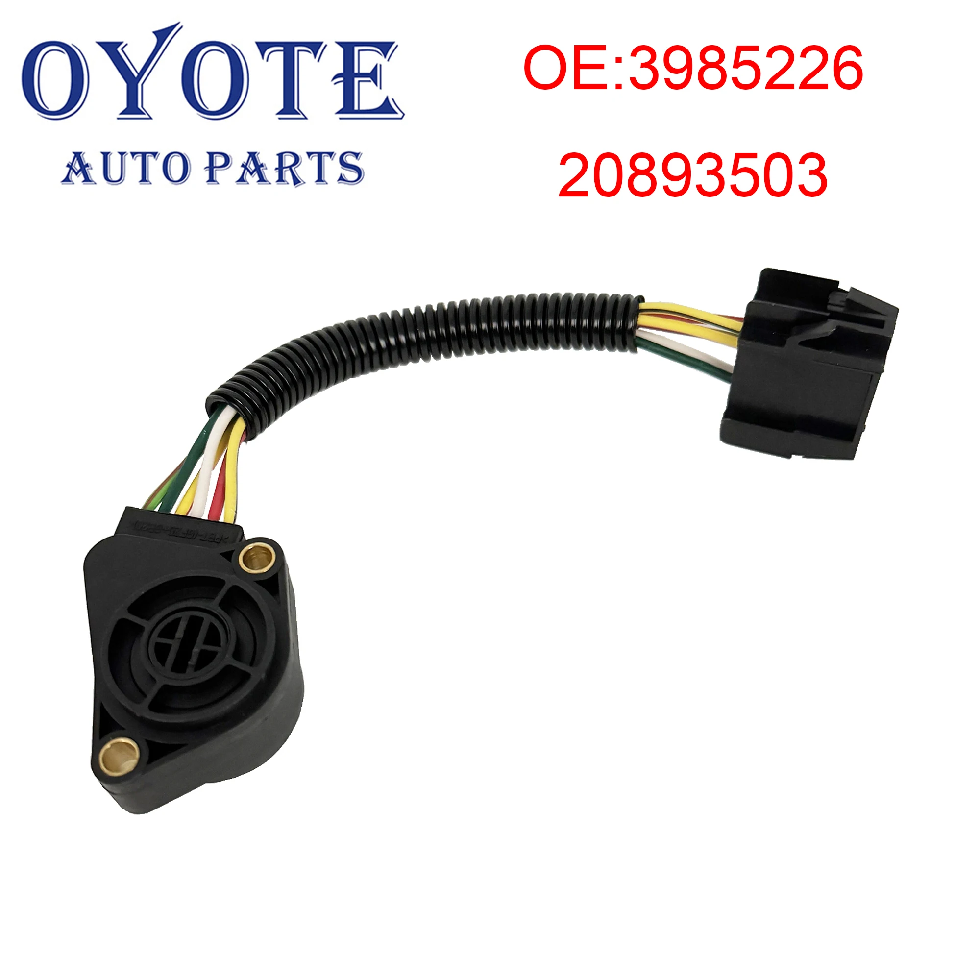 

OYOTE 3985226 20893503 21915486 82627975 84557585 6 Wire Throttle Position Sensor For Volvo truck