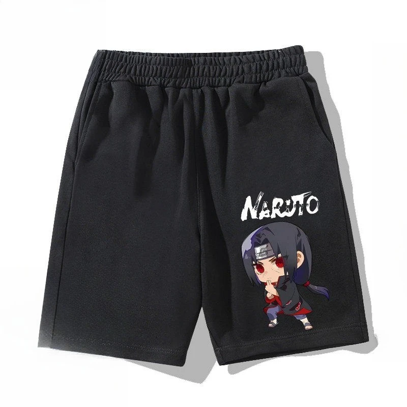 

Шорты Naruto - Забуза Момочи, клан Узумаки, с графическим принтом, 100% хлопок, лето 2026, новый стиль, универсальные, для мужчин