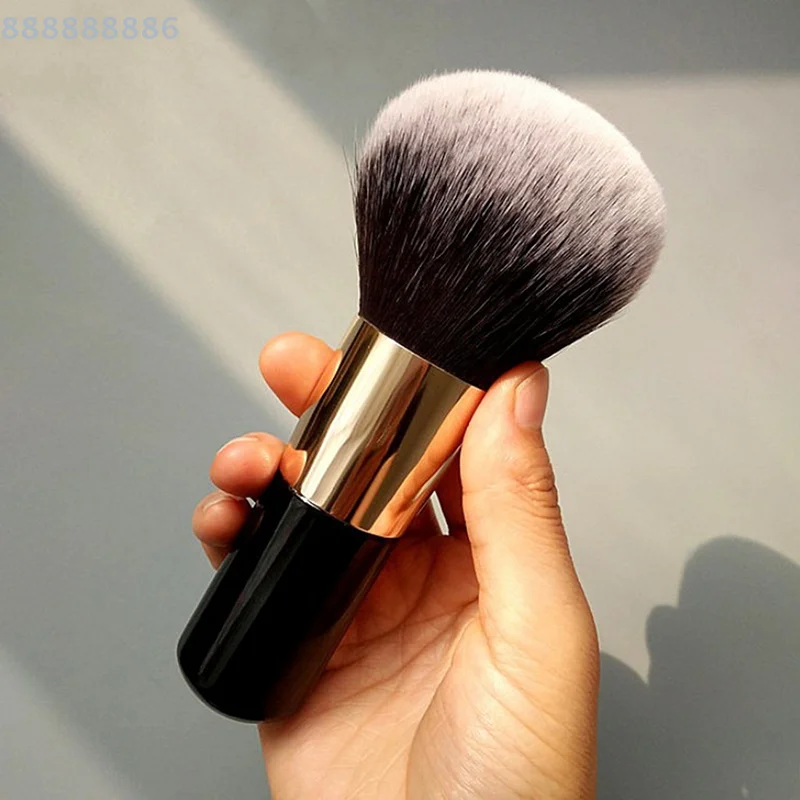 1 pc pincéis de maquiagem tamanho grande macio fundação pincel de maquiagem rosto blush pó ferramenta cosméticos