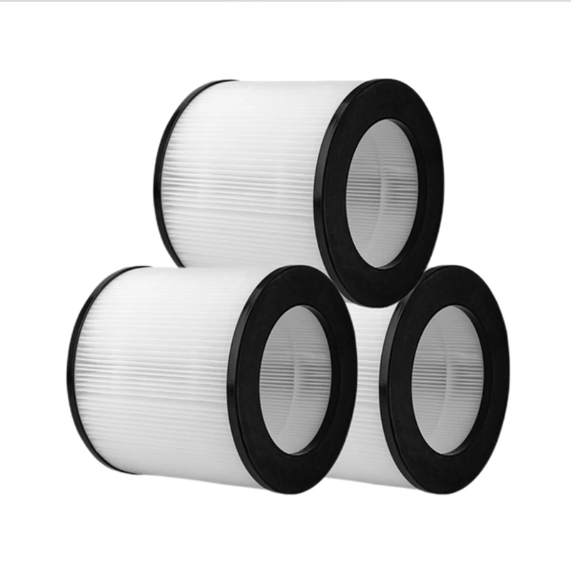 3 piezas MA-14 Premium H13 filtro HEPA verdadero piezas de repuesto blancas para purificador de aire Medify Air MA-14, MA-14W y MA-14B